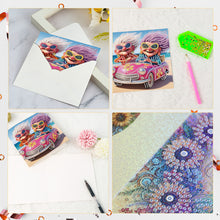 Load image into Gallery viewer, 6Pcs Christmas DIY Diamond Painting Card Diamond Daily Wish Card for Adults Kids
