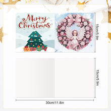 Load image into Gallery viewer, 6Pcs Christmas DIY Diamond Painting Card Diamond Daily Wish Card for Adults Kids
