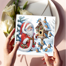 Load image into Gallery viewer, 6Pcs Christmas DIY Diamond Painting Card Diamond Daily Wish Card for Adults Kids
