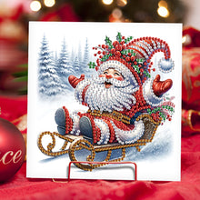 Load image into Gallery viewer, 6Pcs Christmas DIY Diamond Painting Card Diamond Daily Wish Card for Adults Kids
