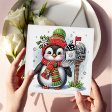 Load image into Gallery viewer, 6Pcs Christmas DIY Diamond Painting Card Diamond Daily Wish Card for Adults Kids
