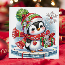 Load image into Gallery viewer, 6Pcs Christmas DIY Diamond Painting Card Diamond Daily Wish Card for Adults Kids
