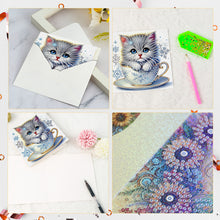 Load image into Gallery viewer, 6Pcs Christmas DIY Diamond Painting Card Diamond Daily Wish Card for Adults Kids
