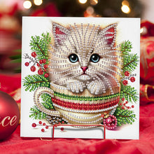 Load image into Gallery viewer, 6Pcs Christmas DIY Diamond Painting Card Diamond Daily Wish Card for Adults Kids
