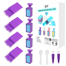 Load image into Gallery viewer, 5D DIY Diamond Painting Tray with 5D Diamond Painting Drills Funnel for Adults
