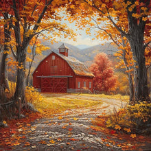 Load image into Gallery viewer, Diamond Painting - Full Round - Autumn scenery (40*40CM)
