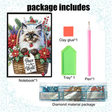 Load image into Gallery viewer, Special Shaped Animals Diamond Painting Diary Book A5 Diamond Painting Notebooks
