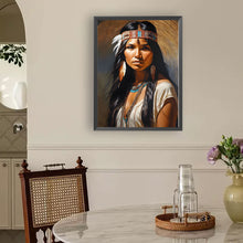 Load image into Gallery viewer, Diamond Painting - Full Round - Indian beauty (30*40CM)

