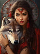 Load image into Gallery viewer, Diamond Painting - Full Round - Indian beauty (30*40CM)
