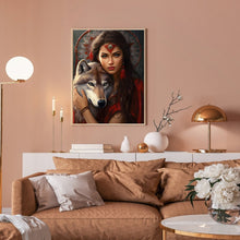 Load image into Gallery viewer, Diamond Painting - Full Round - Indian beauty (30*40CM)
