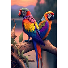 Load image into Gallery viewer, Diamond Painting - Full Square - Parrot on the branch (20*30CM)
