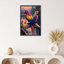 Load image into Gallery viewer, Diamond Painting - Full Square - Parrot on the branch (20*30CM)
