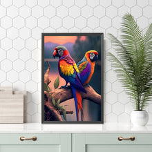 Load image into Gallery viewer, Diamond Painting - Full Square - Parrot on the branch (20*30CM)
