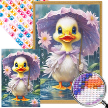 Load image into Gallery viewer, AB Diamond Painting - Full Round - Duckling in the rain (40*60CM)
