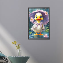 Load image into Gallery viewer, AB Diamond Painting - Full Round - Duckling in the rain (40*60CM)
