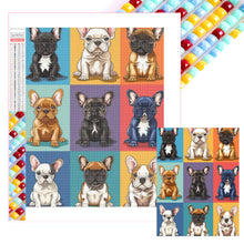 Load image into Gallery viewer, Diamond Painting - Full Square - French bulldog (30*40CM)
