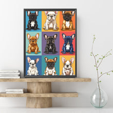 Load image into Gallery viewer, Diamond Painting - Full Square - French bulldog (30*40CM)
