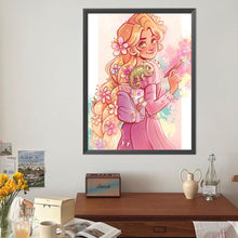 Load image into Gallery viewer, Diamond Painting - Full Round - Princess Rapunzel (40*50CM)
