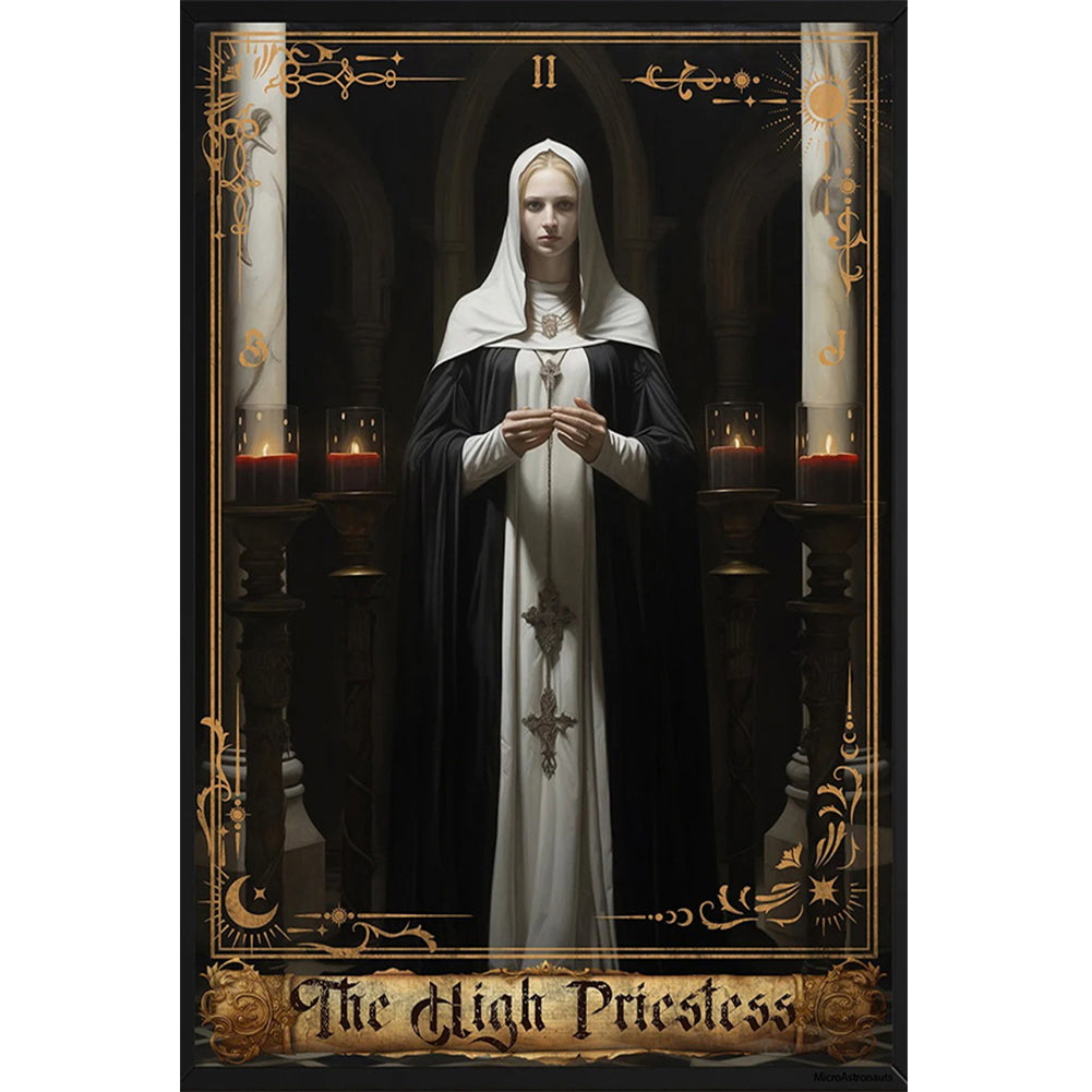 Diamond Painting - Full Round - Nun (40*60CM)