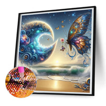 Load image into Gallery viewer, Diamond Painting - Full Round - Beach moon butterfly (30*30CM)
