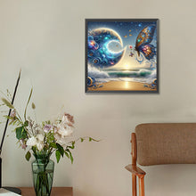 Load image into Gallery viewer, Diamond Painting - Full Round - Beach moon butterfly (30*30CM)
