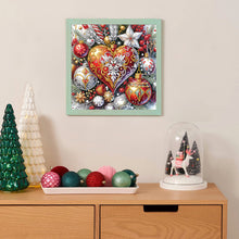 Load image into Gallery viewer, Diamond Painting - Partial Special Shaped - Christmas atmosphere colorful balls (30*30CM)
