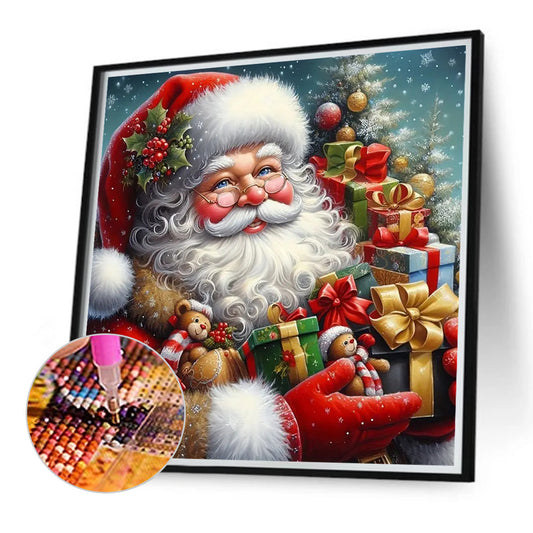 Diamond Painting - Full Round - Santa Claus (40*40CM)