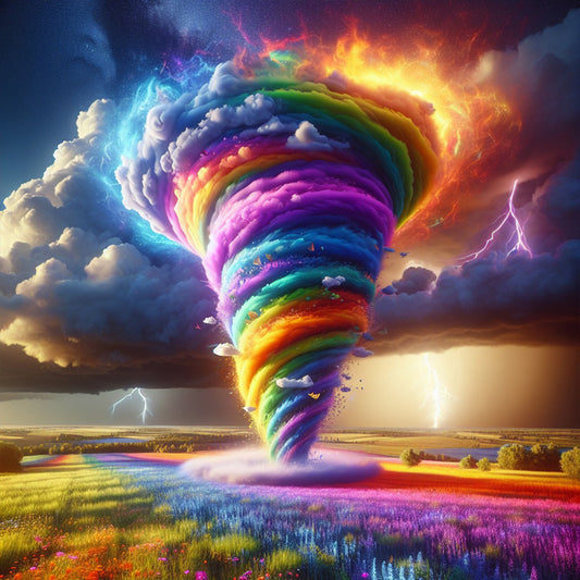 Diamond Painting - Full Round - Tornado (50*50CM)