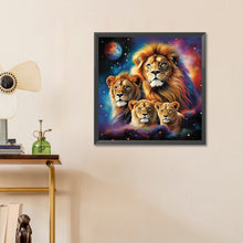 Load image into Gallery viewer, Diamond Painting - Full Round - Lion (55*55CM)
