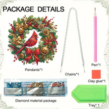 Load image into Gallery viewer, Acrylic Special Shape DIY Diamond Garland Pendant Kit Christmas Bow for Beginner
