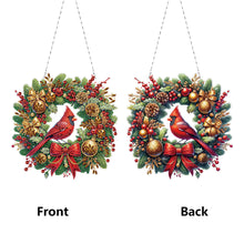 Load image into Gallery viewer, Acrylic Special Shape DIY Diamond Garland Pendant Kit Christmas Bow for Beginner
