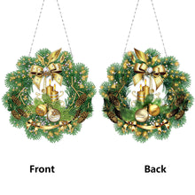 Load image into Gallery viewer, Acrylic Special Shape DIY Diamond Garland Pendant Kit Christmas Bow for Beginner
