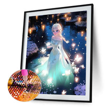 Load image into Gallery viewer, Diamond Painting - Full Round - Elsa in the water (40*50CM)
