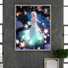 Load image into Gallery viewer, Diamond Painting - Full Round - Elsa in the water (40*50CM)
