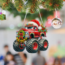 Load image into Gallery viewer, Acrylic Special Shape Christmas Animal Diamond Painting Ornaments for Art Crafts
