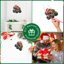 Load image into Gallery viewer, Acrylic Special Shape Christmas Animal Diamond Painting Ornaments for Art Crafts
