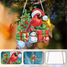 Load image into Gallery viewer, Acrylic Special Shape Christmas Animal Diamond Painting Ornaments for Art Crafts
