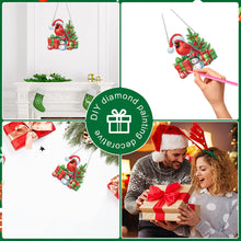 Load image into Gallery viewer, Acrylic Special Shape Christmas Animal Diamond Painting Ornaments for Art Crafts
