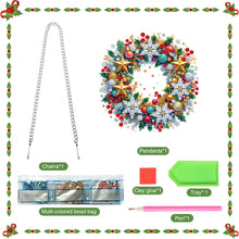 Load image into Gallery viewer, Acrylic Special Shape Christmas Animal Diamond Painting Ornaments for Art Crafts
