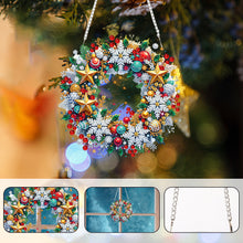 Load image into Gallery viewer, Acrylic Special Shape Christmas Animal Diamond Painting Ornaments for Art Crafts
