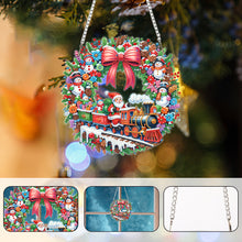 Load image into Gallery viewer, Acrylic Special Shape Christmas Animal Diamond Painting Ornaments for Art Crafts

