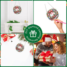 Load image into Gallery viewer, Acrylic Special Shape Christmas Animal Diamond Painting Ornaments for Art Crafts
