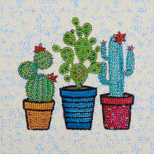 Load image into Gallery viewer, Diamond Painting - Full Crystal - Cactus in pot (30*30CM)
