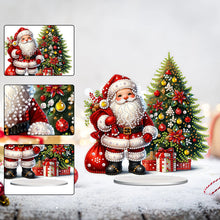Load image into Gallery viewer, Christmas Table Top Diamond Painting Ornament Kits for Home Office Desktop Decor
