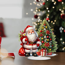 Load image into Gallery viewer, Christmas Table Top Diamond Painting Ornament Kits for Home Office Desktop Decor
