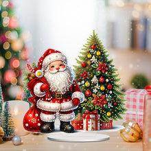 Load image into Gallery viewer, Christmas Table Top Diamond Painting Ornament Kits for Home Office Desktop Decor
