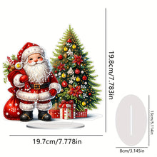 Load image into Gallery viewer, Christmas Table Top Diamond Painting Ornament Kits for Home Office Desktop Decor
