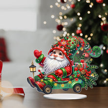 Load image into Gallery viewer, Christmas Table Top Diamond Painting Ornament Kits for Home Office Desktop Decor
