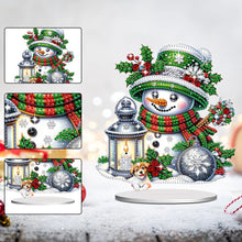 Load image into Gallery viewer, Christmas Table Top Diamond Painting Ornament Kits for Home Office Desktop Decor

