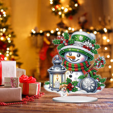 Load image into Gallery viewer, Christmas Table Top Diamond Painting Ornament Kits for Home Office Desktop Decor
